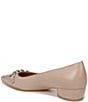 Color:Warm Fawn Tan - Image 4 - Becca Chain Detail Leather Pumps