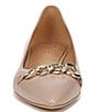 Color:Warm Fawn Tan - Image 6 - Becca Chain Detail Leather Pumps