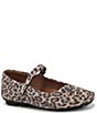 Naturalizer Behold Leather Leopard Print Mary Jane Flats,Specials : American Fashion Style Bags On Sale