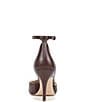 Naturalizer Bliss Leather Pointed Toe Ankle Strap Dress Pumps - Image 3