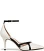 Naturalizer Bliss Leather Pointed Toe Ankle Strap Dress Pumps - Image 3