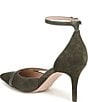Naturalizer Bliss Suede Pointed Toe Ankle Strap Dress Pumps - Image 6