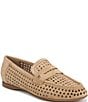 Naturalizer Bloom Perforated Suede Penny Loafers - Image 1