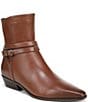 Naturalizer Boden Leather Double Strap Snip Toe Ankle Booties - Image 1