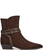 Naturalizer Boden Suede Double Strap Snip Toe Ankle Booties - Image 2