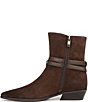Naturalizer Boden Suede Double Strap Snip Toe Ankle Booties - Image 5