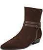 Naturalizer Boden Suede Double Strap Snip Toe Ankle Booties - Image 6
