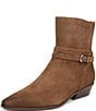 Naturalizer Boden Suede Double Strap Snip Toe Ankle Booties - Image 6