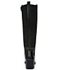 Color:Black - Image 3 - Brent Weatherproof Leather Block Heel Tall Boots