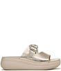 Naturalizer Calista Tumbled Platform Slide Sandals - Image 2