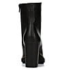 Color:Black - Image 4 - Callie Leather Lug Sole Lace-Up Platform Boots