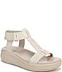 Naturalizer Cersei Croco Embossed Platform Wedge Sandals - Image 1