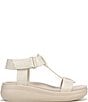 Naturalizer Cersei Croco Embossed Platform Wedge Sandals - Image 2