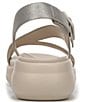Naturalizer Cersei Metallic Platform Wedge Slingback Sandals - Image 3