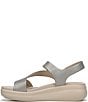 Naturalizer Cersei Metallic Platform Wedge Slingback Sandals - Image 5