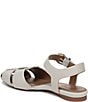 Naturalizer Cleo Leather Buckle Hardware Ankle Wrap Sandals - Image 4