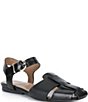 Naturalizer Cleo Leather Buckle Hardware Ankle Wrap Sandals - Image 1