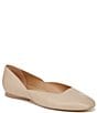 Color:Coastal Tan - Image 1 - Cody Leather Casual Ballet Flats