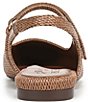 Naturalizer Connie Raffia Slingback Mary Jane Square Toe Ballet Flats - Image 3