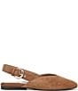 Naturalizer Crystal Suede Slingback Square Toe Ballet Flats - Image 2