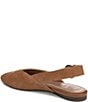 Naturalizer Crystal Suede Slingback Square Toe Ballet Flats - Image 4
