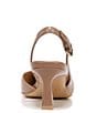Color:Taupe Patent - Image 3 - Dalary Patent Leather Slingback Dress Pumps