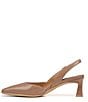 Color:Taupe Patent - Image 5 - Dalary Patent Leather Slingback Dress Pumps