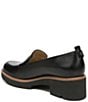 Color:Black - Image 4 - Darry Leather Lug Sole Loafers