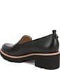 Naturalizer Darry Leather Lightweight Lug Sole Platform Loafer Pumps - Image 4