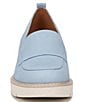 Color:Bluebell - Image 6 - Darry Nubuck Lightweight Lug Sole Platform Loafers