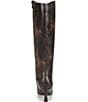 Naturalizer Deesha Leather Snake Print Knee High Boots - Image 3