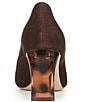 Naturalizer Estee Suede Snip Toe Tortoise Heel Pumps - Image 3
