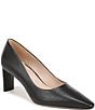 Naturalizer Estee Textured Leather Snip Toe Pumps - Image 1