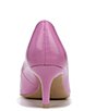 Color:Wild Rose Patent - Image 3 - Everly Patent Leather Kitten Heel Pumps