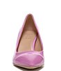 Color:Wild Rose Patent - Image 6 - Everly Patent Leather Kitten Heel Pumps