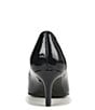 Color:French Navy Patent - Image 3 - Everly Patent Leather Kitten Heel Pumps