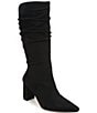 Naturalizer Fletcher Slouch Suede Dress Boots - Image 1