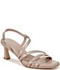 Color:Warm Fawn Tan - Image 1 - Galaxy Patent Strappy Sandals