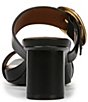 Naturalizer Ida Leather Buckle Hardware Dress Slide Sandals - Image 3