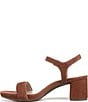 Naturalizer Izzy Suede Ankle Strap Block Heel Dress Sandals - Image 5