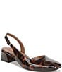 Naturalizer Jayla Tortoise Print Patent d'Orsay Slingback Dress Pumps - Image 1