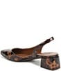Naturalizer Jayla Tortoise Print Patent d'Orsay Slingback Dress Pumps - Image 4