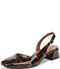 Naturalizer Jayla Tortoise Print Patent d'Orsay Slingback Dress Pumps - Image 6