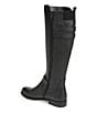 Color:Black - Image 3 - Jessie Tall Leather Buckle Riding Boots