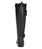 Color:Black - Image 4 - Jessie Tall Leather Buckle Riding Boots