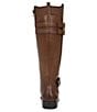 Color:Cinnamon WC - Image 3 - Jessie Wide Calf Leather Buckle Riding Boots