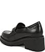 Naturalizer Jolee Leather Lug Sole Chain Loafers - Image 6