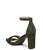Naturalizer Joy Suede Square Toe Ankle Strap Dress Sandals - Image 4