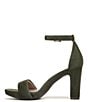 Naturalizer Joy Suede Square Toe Ankle Strap Dress Sandals - Image 5