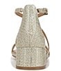 Color:Cremosa Taupe - Image 3 - June Woven Leather Strappy Crisscross Dress Sandals